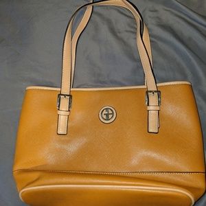 GIANI BERNINI RUST TOTE